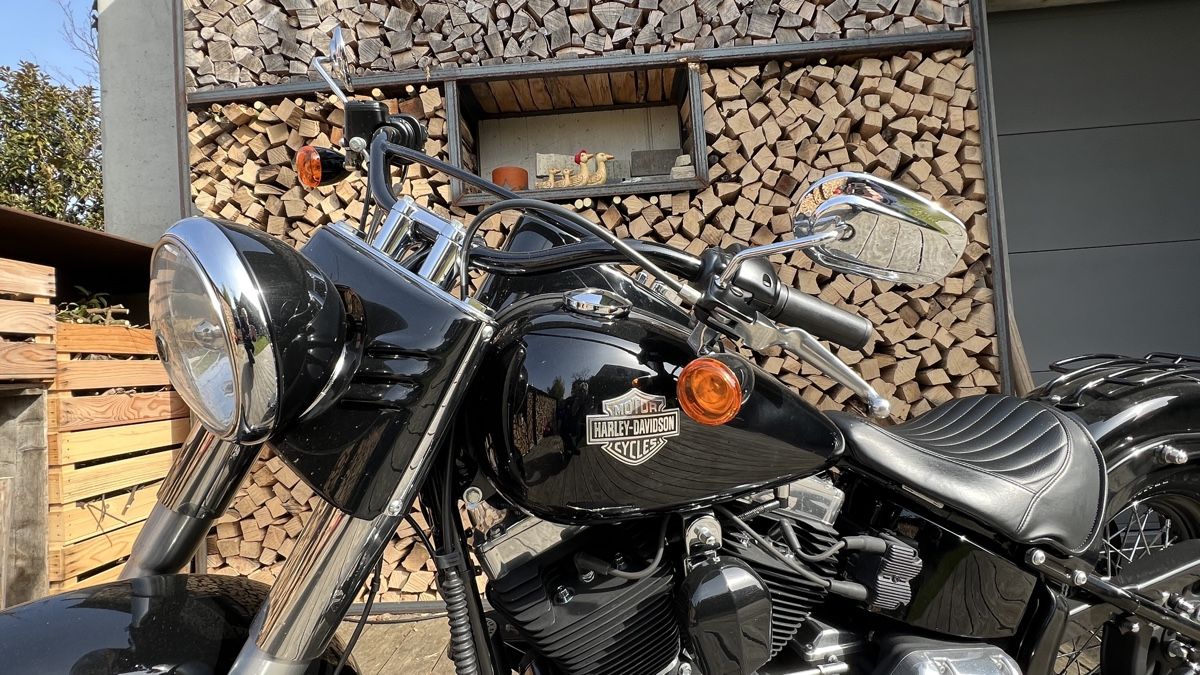 Harley-Davidson Chopper: Harley-Davidson FLS Slim – Usato da Tägerwilen venduto da ralf251069 6
