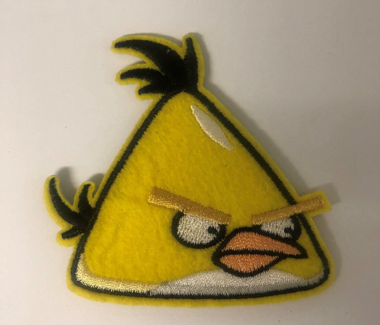 Patches: Angry Birds Aufnäher Patch Gelb Chuck Spiel iphone Android – Neu und originalverpackt aus Dättlikon von easythings 1