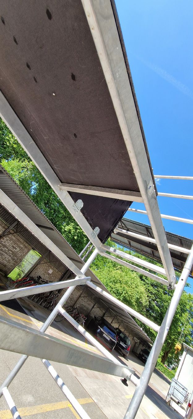 Ponteggi: Gerüst aus Aluminium mit Rollen – Usato da Niederlenz venduto da scotti2000 5