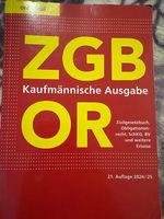 ZGB OR Kaufmännische Ausgabe 2024/25 (21. Auflage)