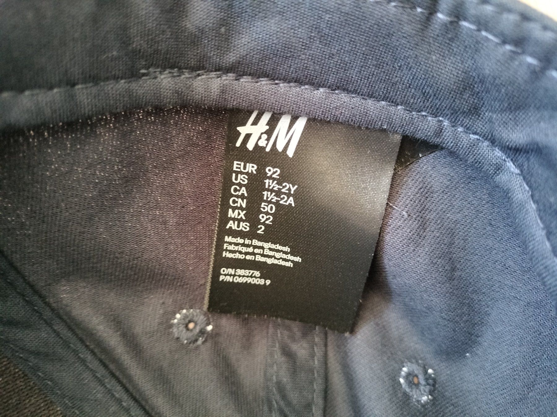 H&M Altro abbigliamento per bambino: Kinder-Sonnenhut/Basecap Grösse 92 – Usato da Neftenbach venduto da TheKringel 1