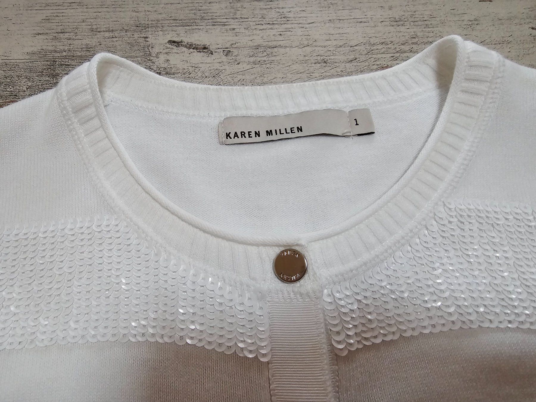 Karen Millen Maglioni & Felpe: Karen Millen Strickjacke, Gr. 1 (geeignet für XS) – Usato da Steinebrunn venduto da sassi31 2