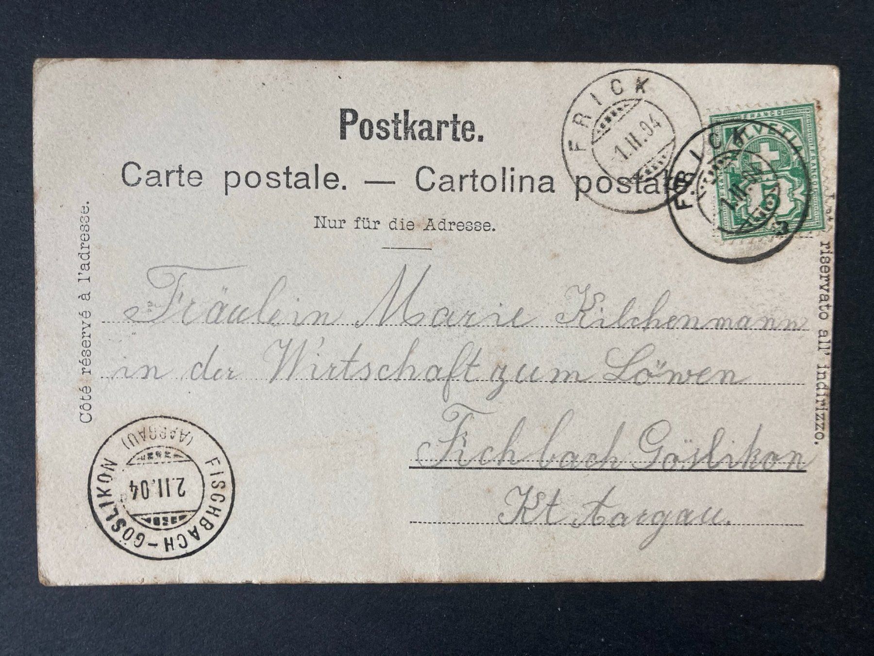 Cartoline postali: AK Gruss vom Uetliberg – Usato da Mirchel venduto da buecher_wurm 1