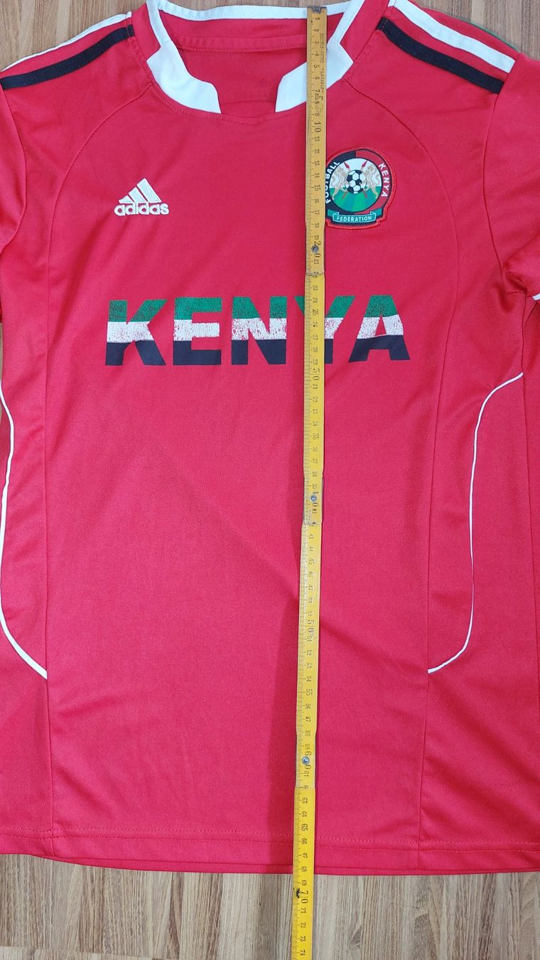 Adidas Canottiere & Pantaloni: Kenia Langarm Trikot Gr. M 2010 – Usato da Hedingen venduto da Turicun25 6