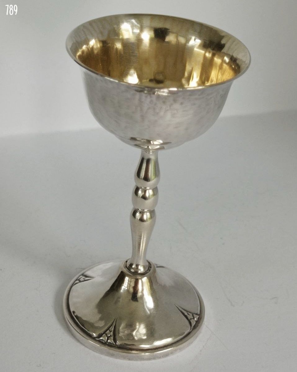 Altre Stoviglie: 2 vintage versilberte Eierbecher – Usato da Dietikon venduto da Magi2 1