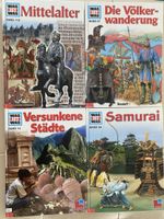 4 Bücher Geschichte Samurai/Mittelalter/Völkerwanderung …