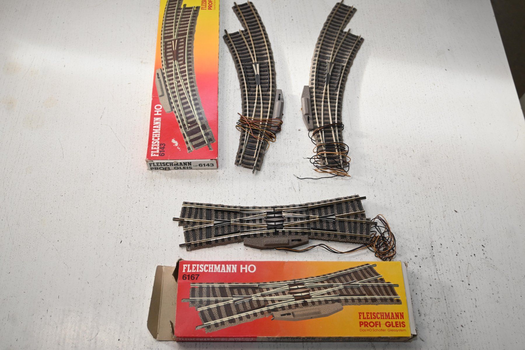 Fleischmann Trains électriques: Fleischmann H0/DC Weichen – D'occasion à Laupen ZH par Zmoewe