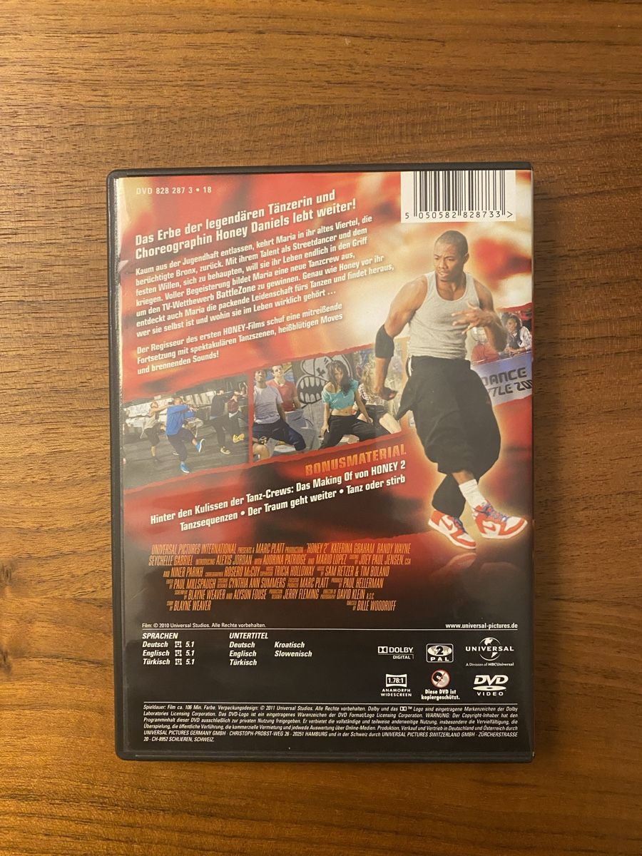 Tutti i DVDs: Honey 2 – Usato da Schüpfheim venduto da carlaita 1