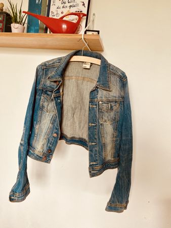 🧜‍♀️ Retro Jeansjacke von H&M Größe 36