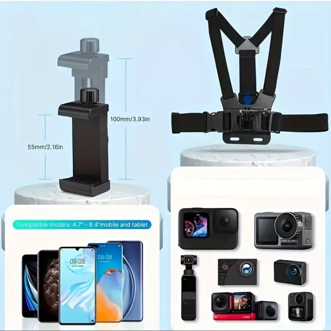 Action Cam: 6-teiliges Handyhalterungs-Kamera-Set – Neu und originalverpackt aus Triengen von TheBigBoss 3