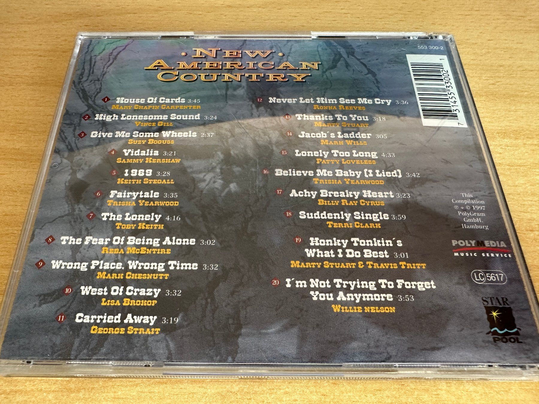 CDs: Various – New American Country – Gebraucht aus Rikon im Tösstal von Alpenmutz 1