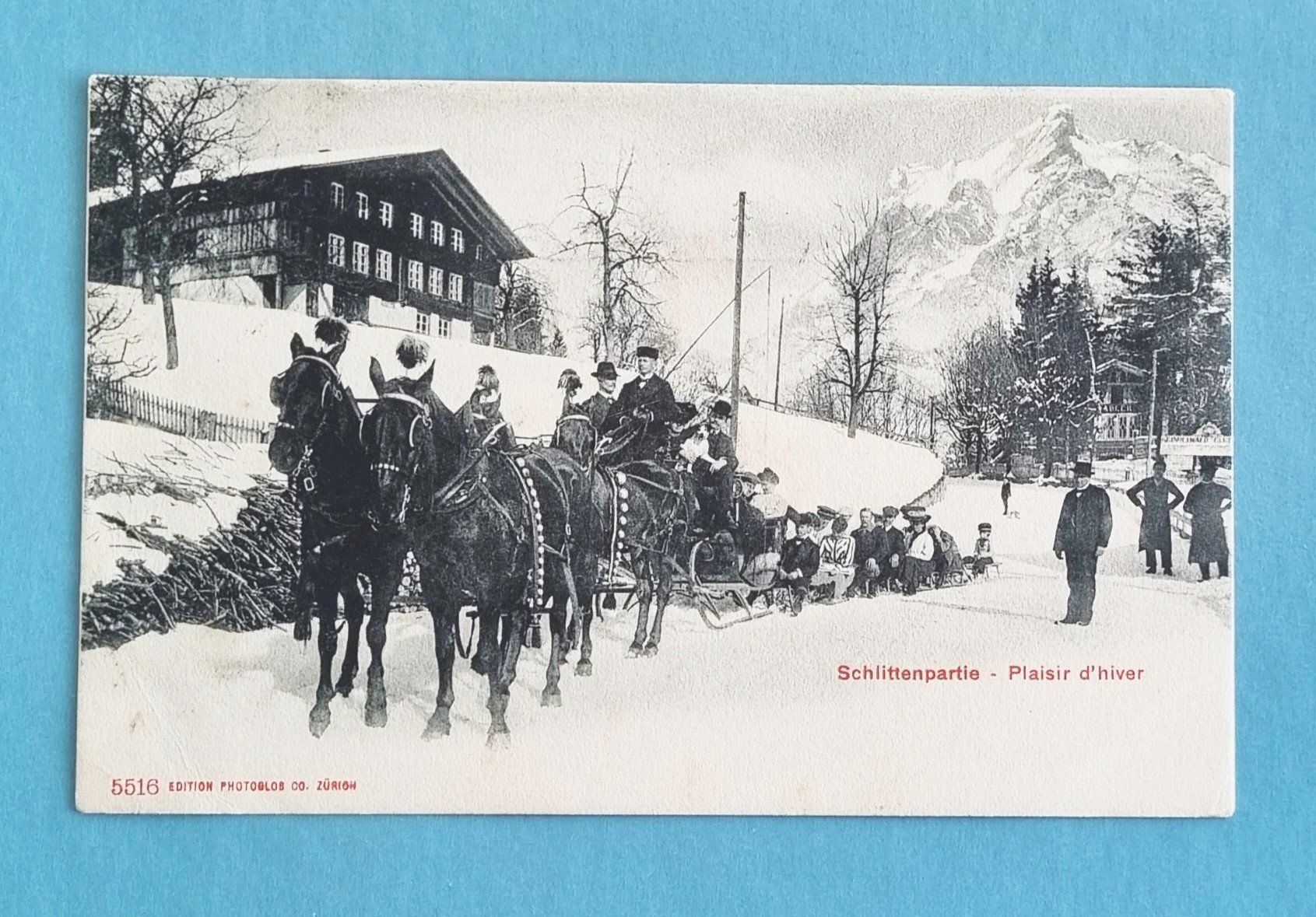 Cartes postales: Grindelwald - Winter 1907 – D'occasion à Rothrist par RROENK