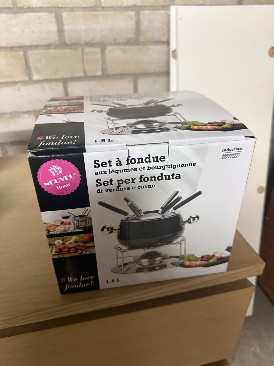 Cuisines complètes: Fondue set 6 er Fleisch und Gemüse – Neuf avec emballage d'origine à Schönenwerd par beq_6dfz 1