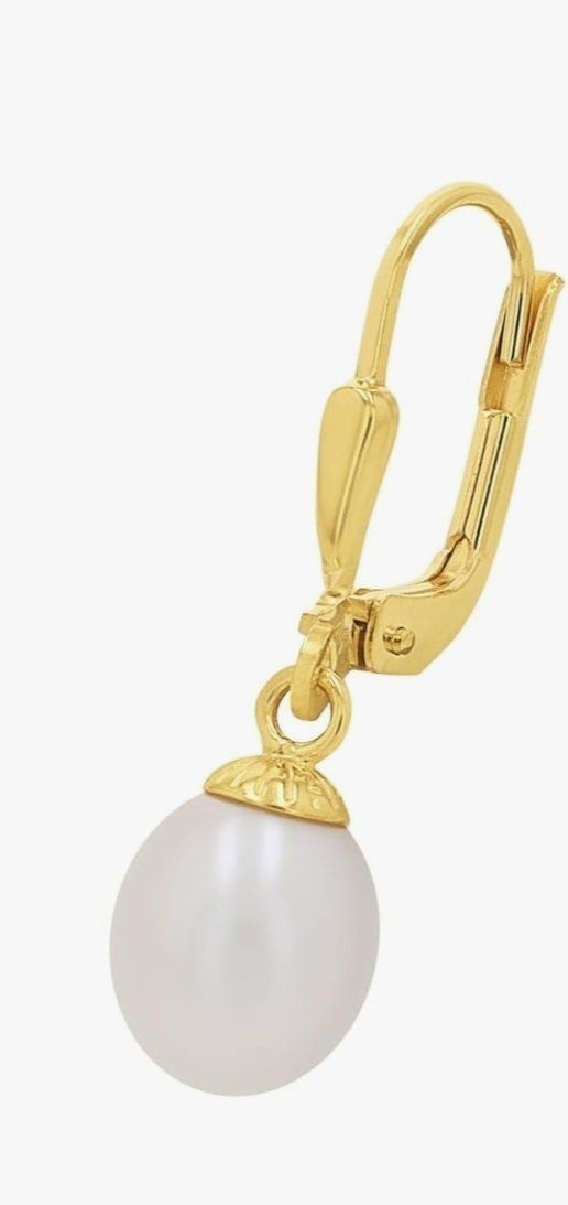 Ohrringe & -stecker: Perlenohrringe 9k – Neu und originalverpackt aus Hemmental von Goldwelt2 1
