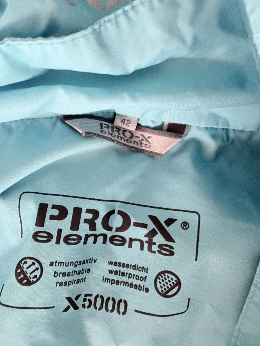 Giacche: Pro-X Elements Regenjacke, hellblau, Gr. 42, Top Zustand – Usato da Jona venduto da linda8301 1