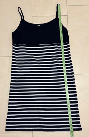 Sommerkleid in Marine Look mit Shirt Gr. 42