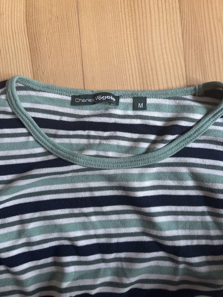T-Shirts: Gestreiftes Tshirt, Grösse M, grün blau weiss – Neu (gemäss Beschreibung) aus Bern von ser_6vm5 1