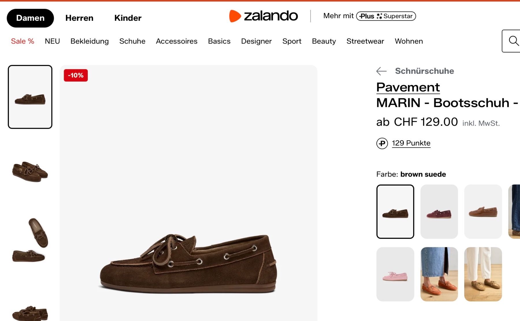 Scarpe da uomo: Pavement Marin Bootsschuh Braun Suede 40 – Usato da Zürich venduto da coisa 5