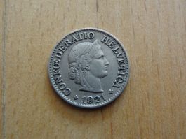 10 Rappen Münze 1921