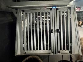 Hundebox Alu Doppel/EinzelTop Zustand