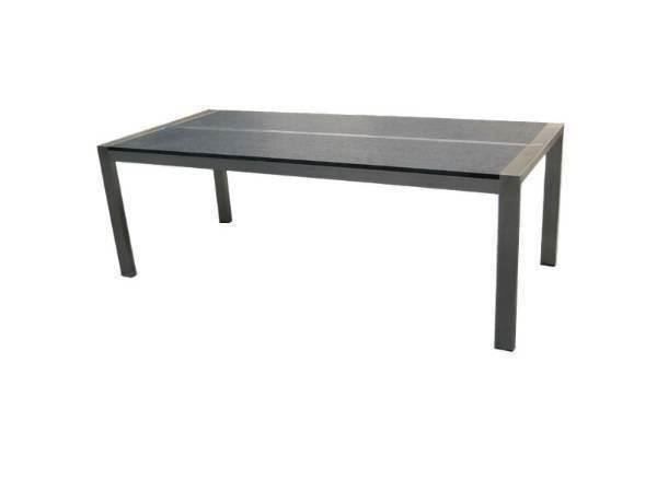 Tavoli: Edelstahl  GRANITTISCH 220 cm ab Lager – Nuovo e nell'imballaggio originale da Dietikon venduto da Baedershop24