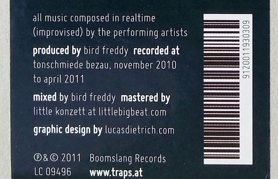 CD: CD VOGELPERSPEKTIVE VOL. 1 / Jazz Alfred Vogel 2011 – Usato da Oberriet SG venduto da Manick 5