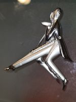 Brosche Tänzerpaar in Silber Ballade Vintage DE
