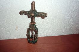 antiker prunkvoller Barock-Stil Korkenzieher Bronze