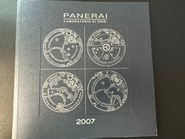 Panerai Laboratorio di Idee 2007, Katalog und Preisliste