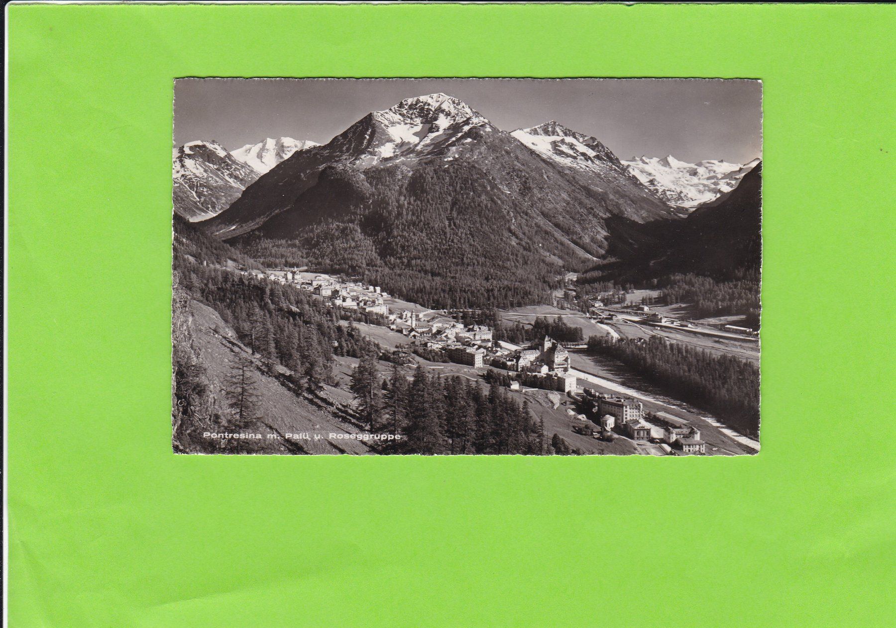 Ansichtskarten: Pontresina – Gebraucht aus St. Peterzell von neckertal