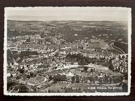 FRIBOURG Vue générale, FLUGAUFNAHME / FLIEGERAUFNAHME ALPAR
