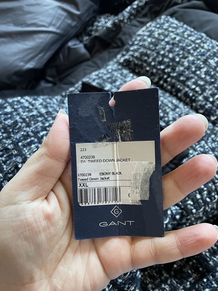 Gant Giacche: GANT Neu Tweet Down Jacket Schwarz Neuwertig – Nuovo e nell'imballaggio originale da Biel/Bienne venduto da mary.sin 4