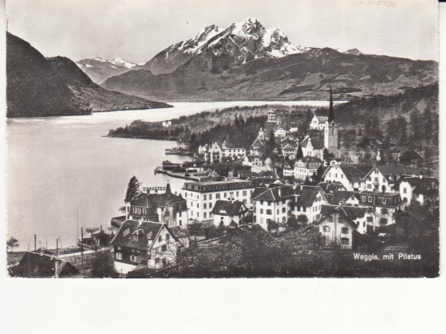 Ansichtskarten: Weggis 1961 – Gebraucht aus Bürglen TG von StampGraf