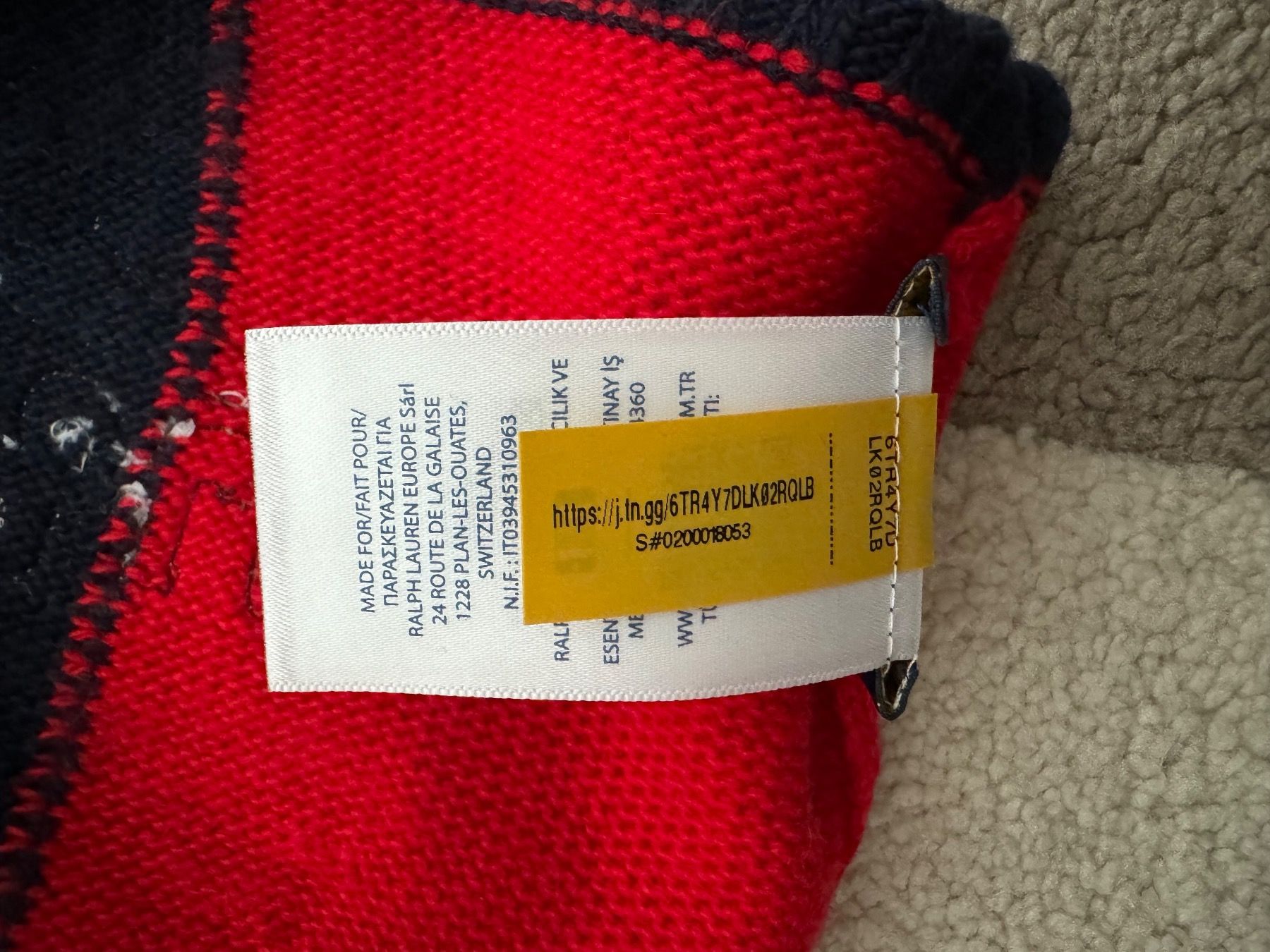 Ralph Lauren Altro abbigliamento per bambino: RALPH LAURENT MÜTZE _ BONNET – Nuovo e nell'imballaggio originale da Zürich venduto da Mina_09 6