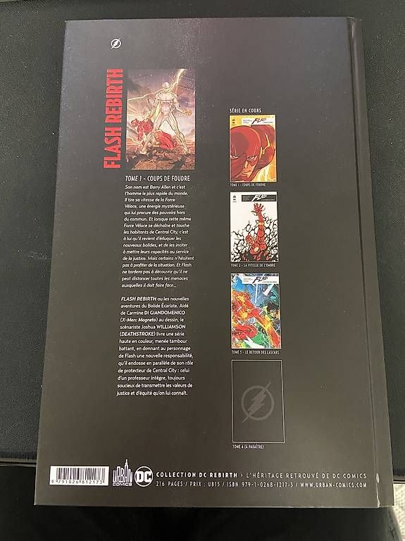 Fumetti: Flash Rebirth Tome 1 Français Comics – Usato da Granges VS venduto da Glokta 1