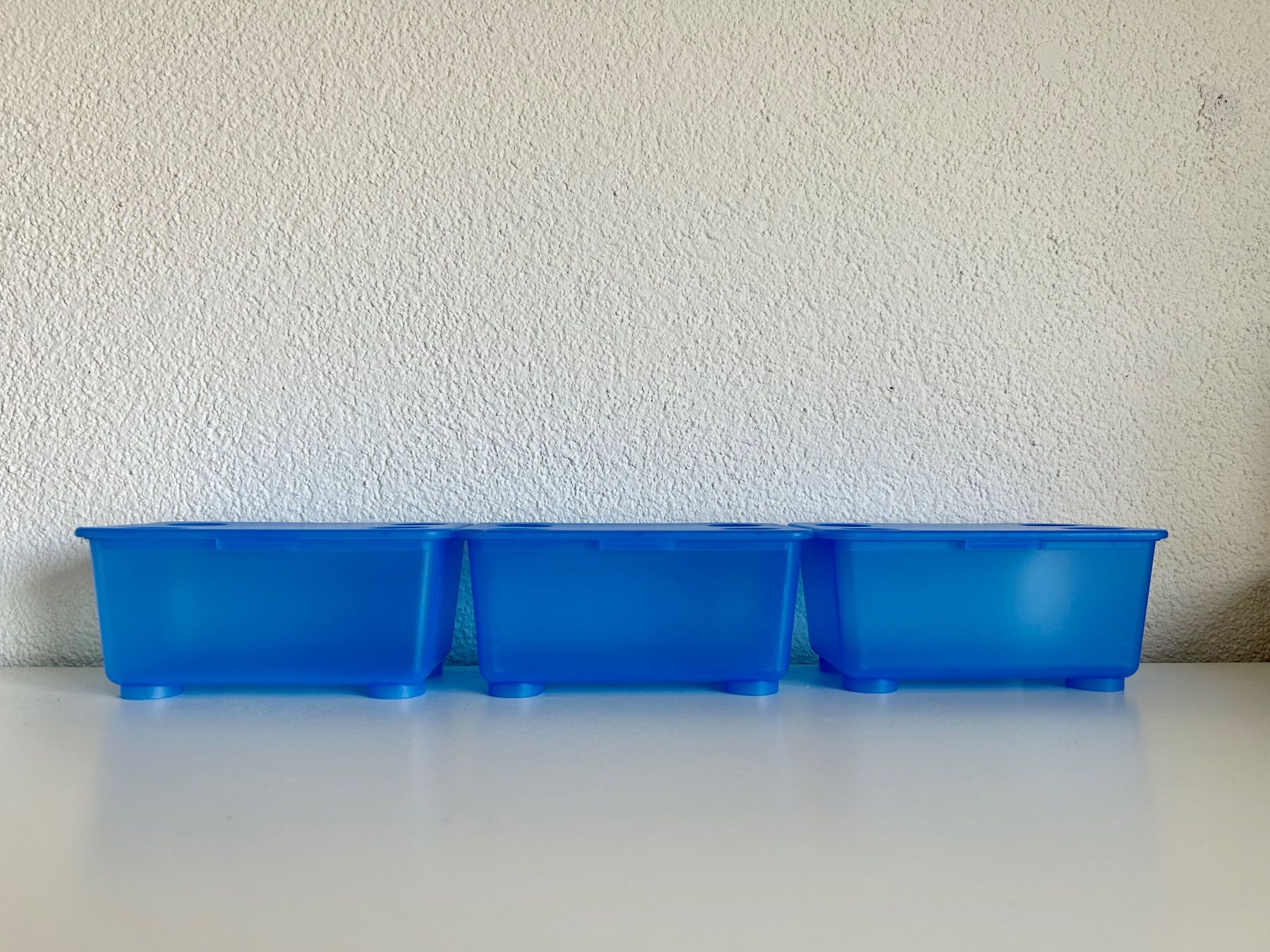 Ikea Contenitori & Simili: IKEA / 3 x GLIS Small Box (blau) – Usato da Dietlikon venduto da corou_2022 3