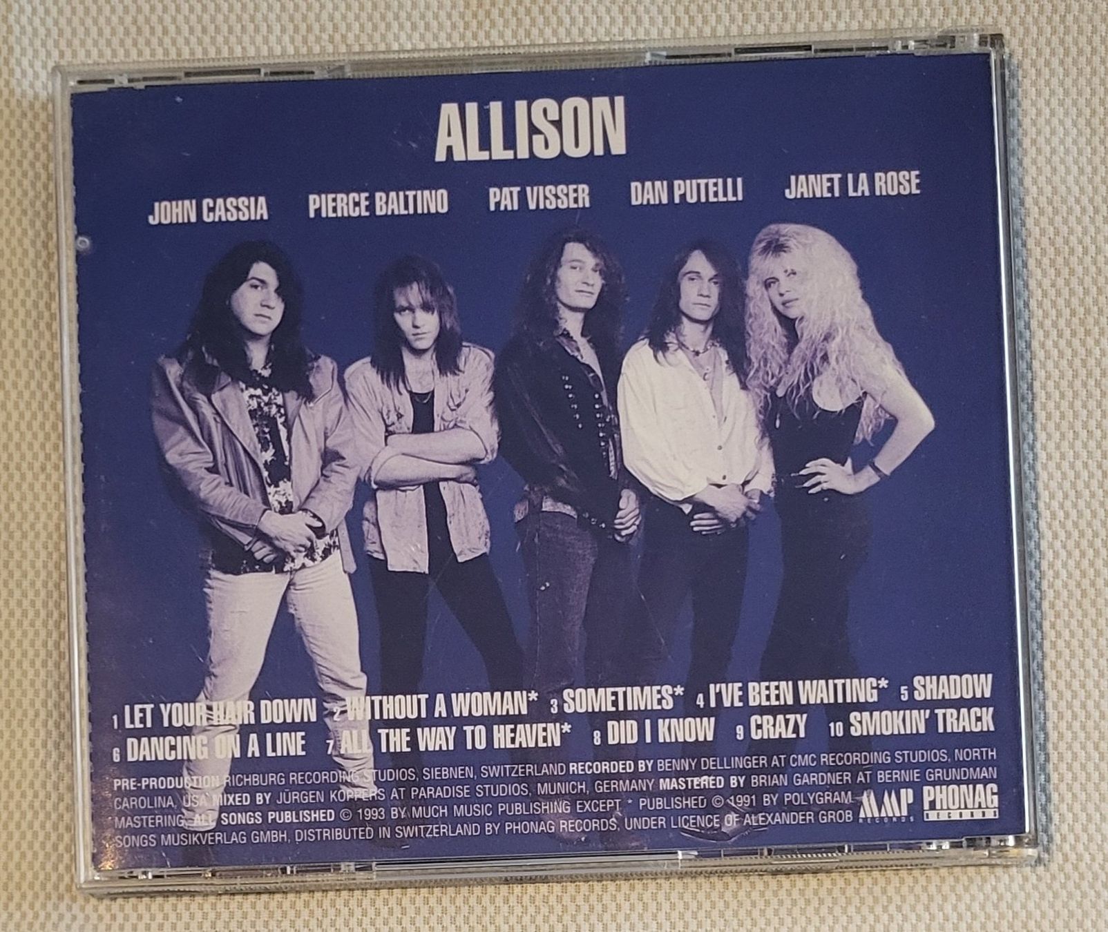 CD: Allison - One – Usato da Villars-sur-glane venduto da Epsilonhike 1