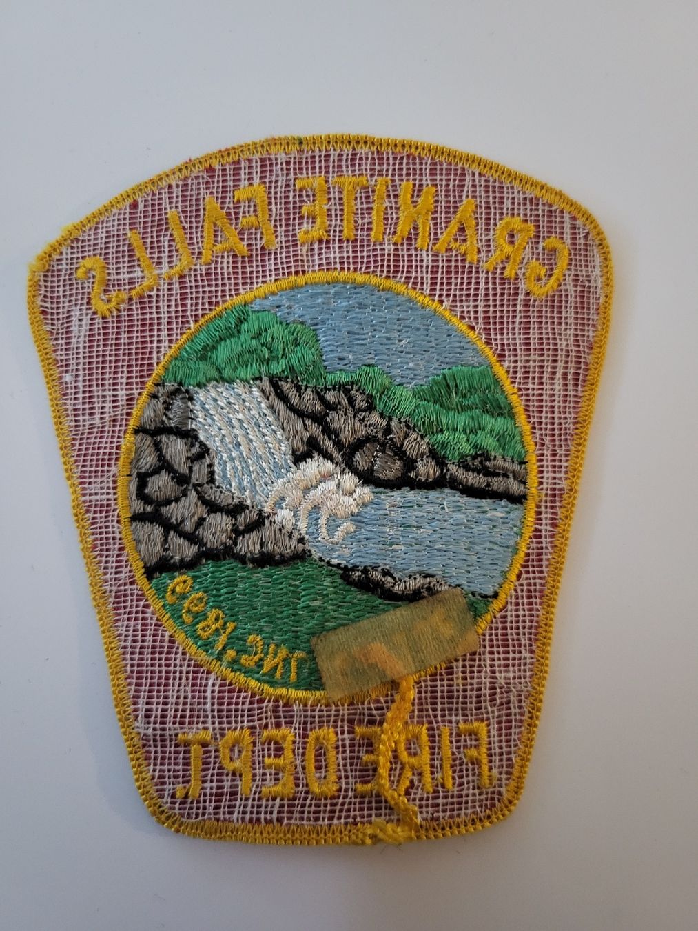 Patches: Patch Feuerdep. Granite Falls Est. 1791 Inc. 1899  – Gebraucht aus nunningen von mic_88k2 1