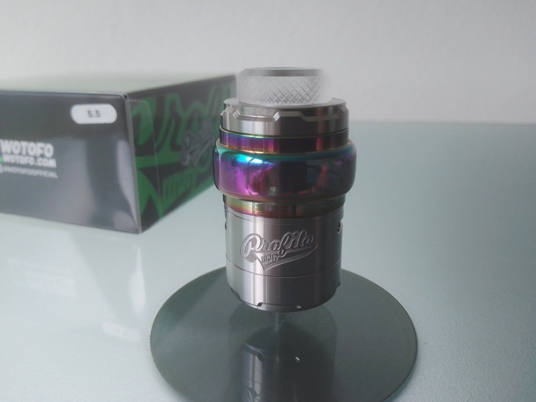 Altri Prodotti per fumatori: Wotofo: PROFILE UNITY RTA / Es, Pyrex, 24mm, bis 7ml - NEU – Nuovo e nell'imballaggio originale da Untersiggenthal venduto da HavannaNets 2