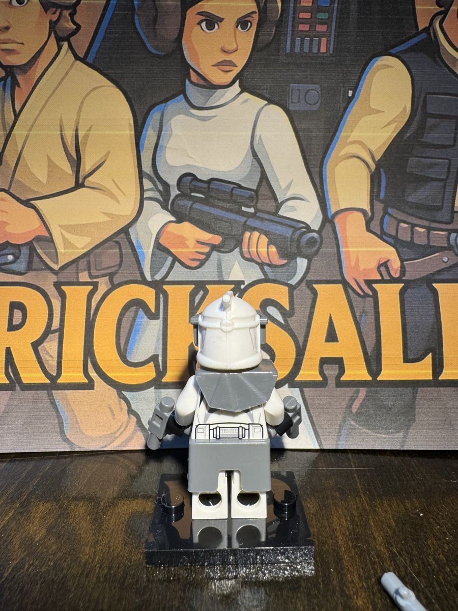 Star Wars Statuette: Star Wars Clone Trooper Captain Phase 1 Figur Lego-Komp. – Nuovo (secondo la descrizione) da Zufikon venduto da BrickSales 1