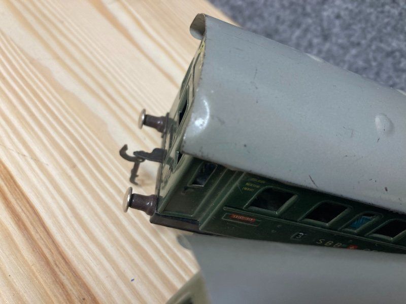 Fleischmann Modelleisenbahnen: 2 x Fleischmann Spur 0 Güterwagen 400 SBB Made in U.S. Zone – Gebraucht aus Büsserach von ModellbahnDepot 9