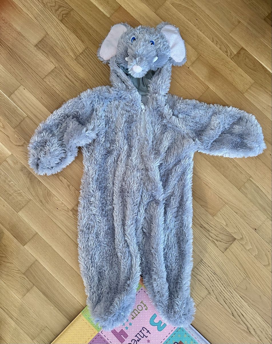 Costumi: Fasnachtskostüm Elefant Grösse 110 – Nuovo (secondo la descrizione) da Adliswil venduto da surenya