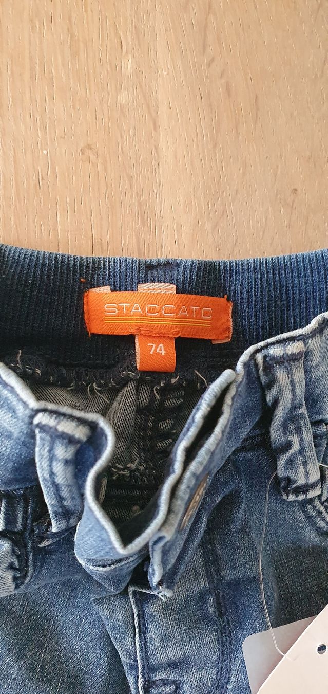 Pantaloni: NEU Stretch Jeans Gr. 74 Staccato – Nuovo e nell'imballaggio originale da Uster venduto da Mooreas 1