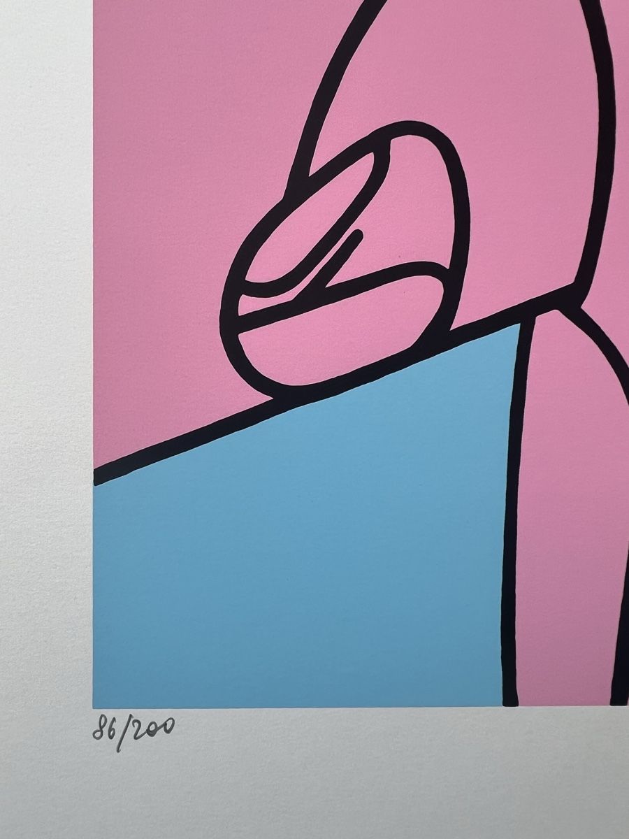 Grafiken & Lithographien: Valerio Adami Sphinx Serigraphie in 6 Farben 1970 – Gebraucht aus Adliswil von bilderboerse-zuerich 3