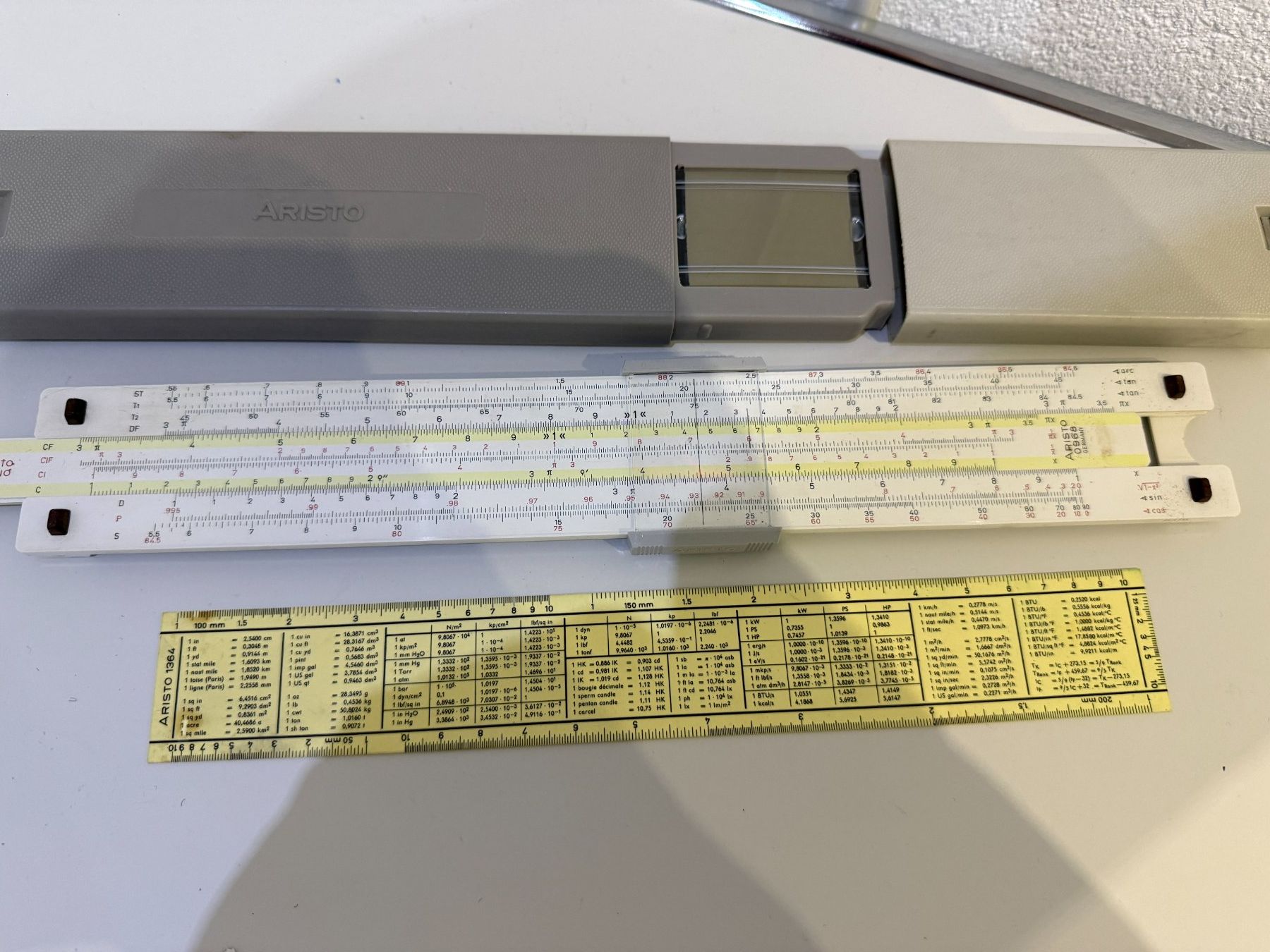 Sonstiges Schreiben & Zeichnen: Aristo Studio 0968, Duples-Rechenschieber, Made in Germany – Gebraucht aus Unterengstringen von Tnovus 1