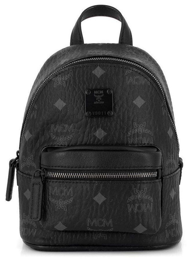 Mcm Zaini: MCM Mini Rucksack in BLACK ... – Nuovo e nell'imballaggio originale da Klosters venduto da ClodiKL 1
