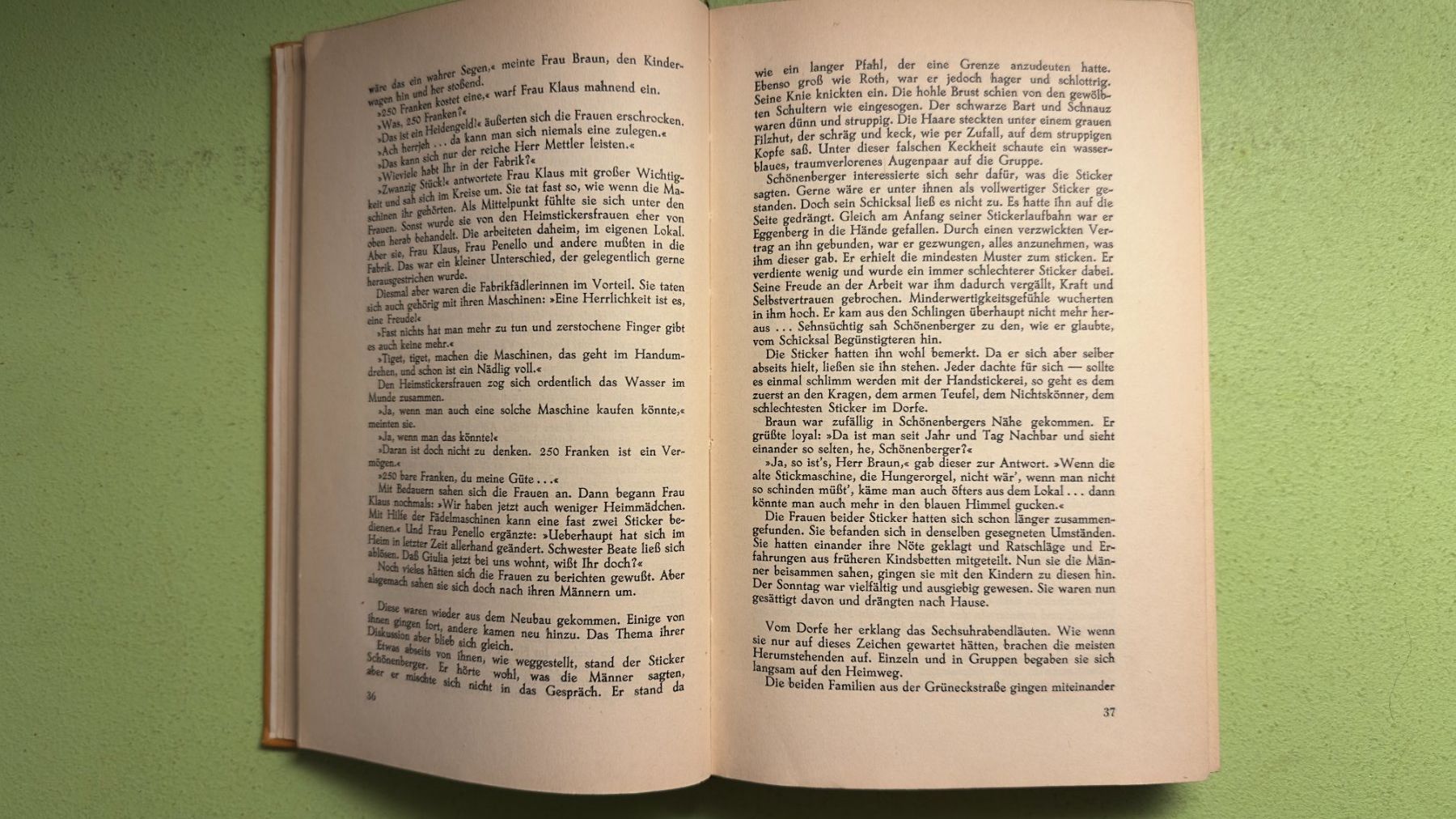 Libri: Elisabeth Gerter: Die Sticker. EA 1938 – Usato da Zürich venduto da allp 3