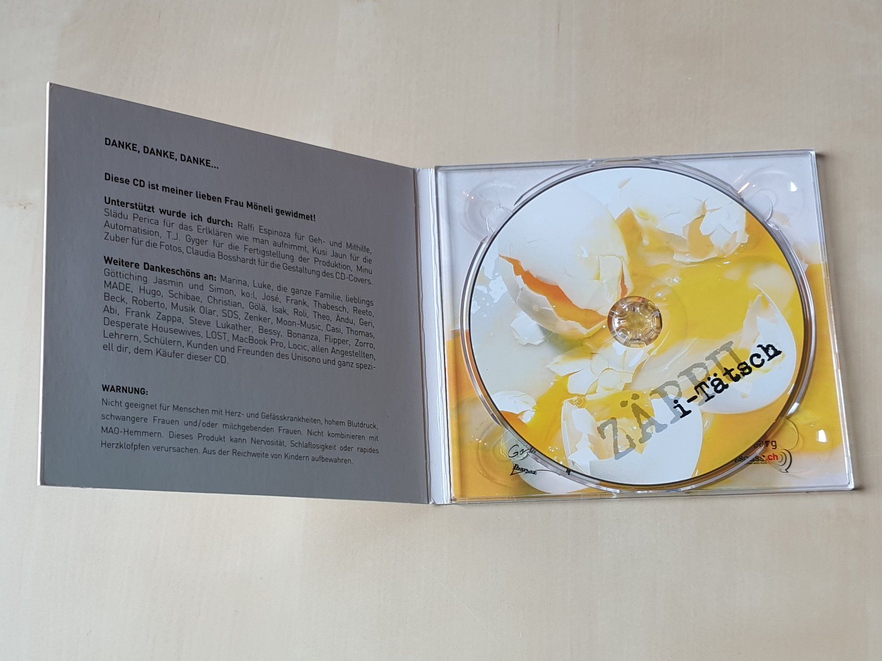 CD: Zäppu i-Tätsch – Usato da Stansstad venduto da collectorsshop 2