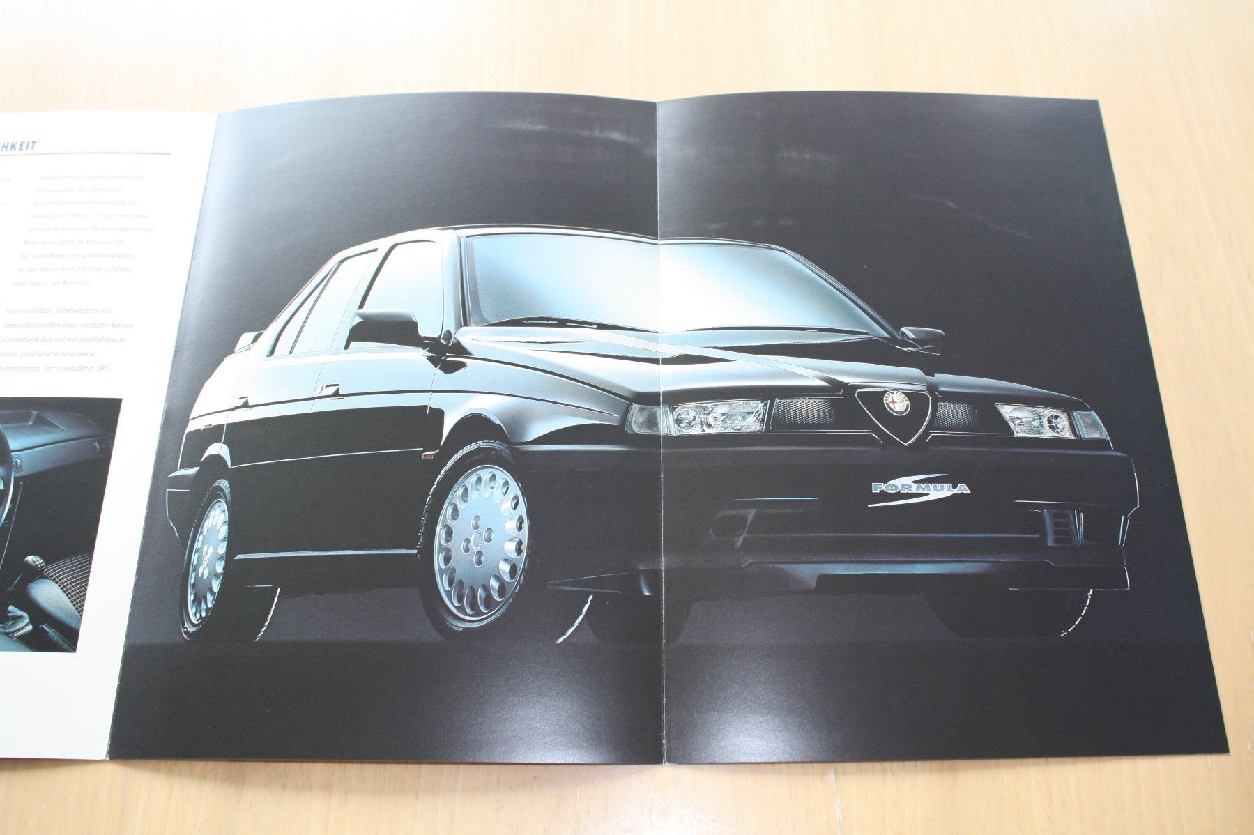 Alfa Romeo Documenti: Alfa Romeo 155 Formula CH-Prospekt – Usato da Wikon venduto da erwin400 2
