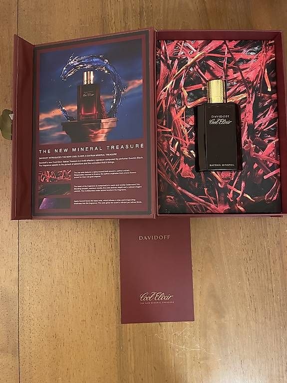 Parfum & Eau de Toilette: DAVIDOFF COOL ELIXIR SAFRAN MINERAL  100 ML – Neu und originalverpackt aus Ponte Tresa von coc_nnf5 1